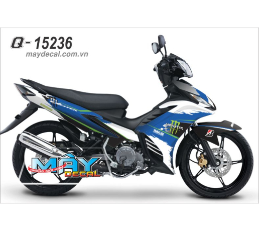 Q 15236 EXCITER 2011 monster soc duong net trang xanh gp blue white logo mong vet mong tay cao