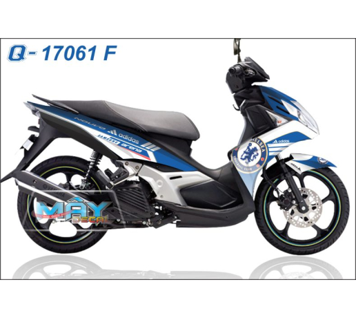 Q 17061 F NO SX  chelsea adidas samsum arena trang xanh GP blue white club the thao sport bong da ba