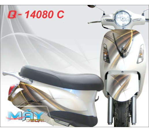 Q 14080 C - Elizabeth mau dong duong net dai lua nau white trang brow luoi line