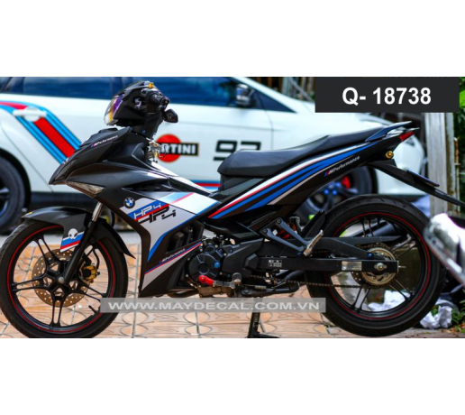 Q- 18738 EXCITER 150 HP4 DEN XANH TRANG