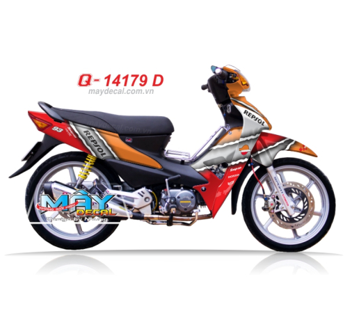 Q 14179 D - WAVE  do den xam cam red black gray organe repsol Snap-on chu ky