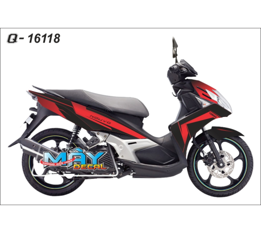 Q 16118 NO 5 do red black den duong net line