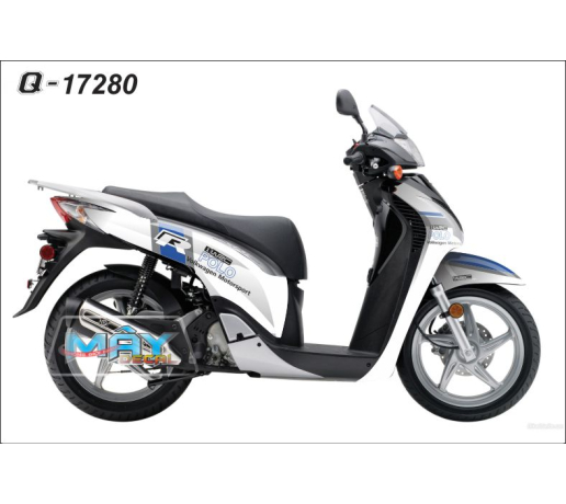 Q 17280 SH trang white R polo xanh gp blue