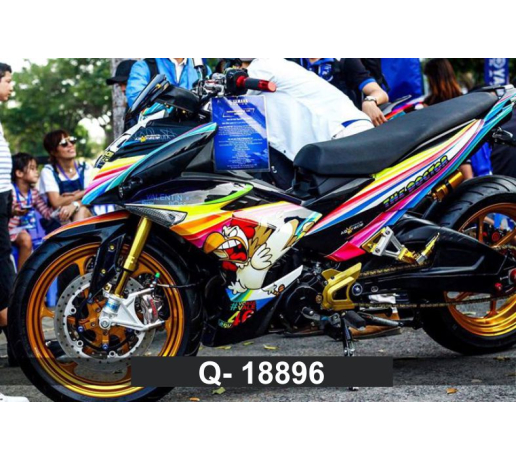 Q- 18896 EXCITER 150 CHICKEN CON GA 7 MAU