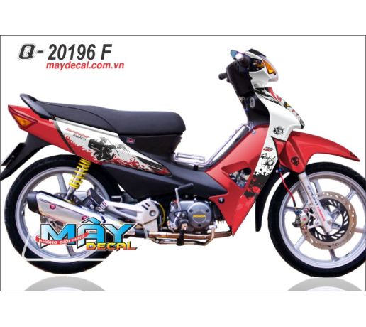 Q 20196 F WAVE @  trang do red white nguoi doi ma ca rong ac quy devil vampier