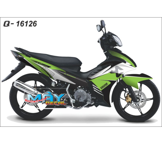 Q 16126 Exciter akapovic xanh z1000 green trang white ohlins Calter duong net line