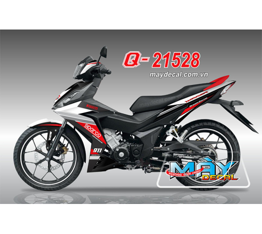 Q 21528 WINNER 150 ( TRANG DO DEN ) sparco  911 firerri  white black red 