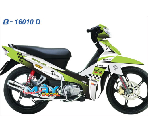 Q 16010 D SIRIUS dark dog rizoma dewalt caro, K&N xe dan decal trang tri xanh z1000 trang white gree