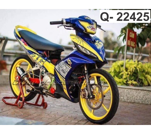 Q- 22425 EXCITER 2011 VALENTINO ROSSI 46 VANG XANH DUONG