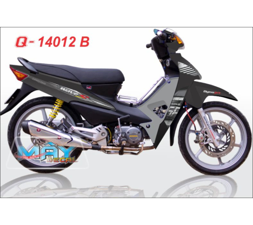 Q 14012 B - WAVE RS den black gp trang white