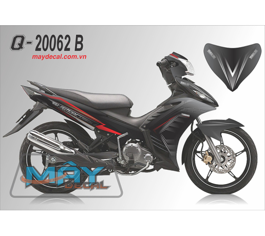 Q 20062 B EX2011 den do black red duong net line