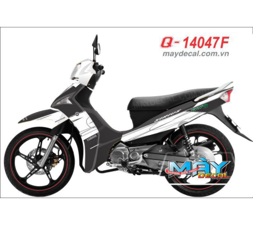 Q 14047 F - SI FI trang den monster black white duong net line dau vet mong tay cao