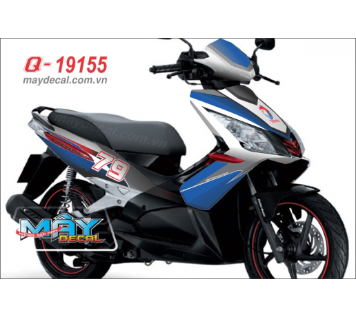 Q 19155 - AB 2010 2 Den xanh dp black blue phoi mau duong net line