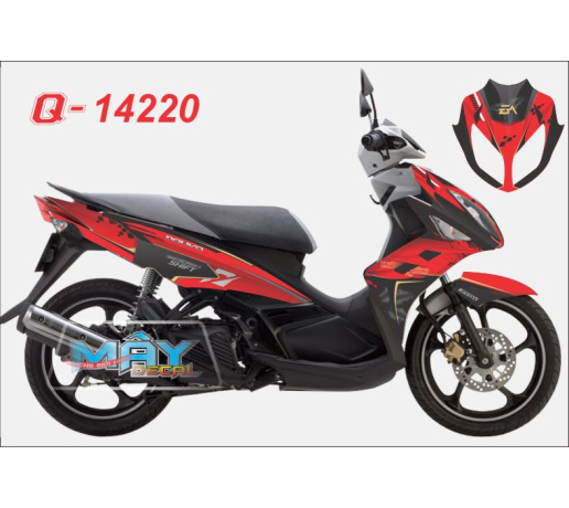 Q 14220 - NO 4 trang den do red black white shift caro duong net line 