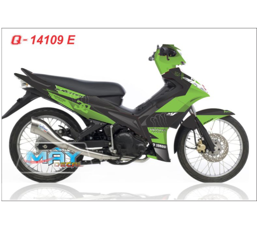 Q 14109 EX 2010 xanh z1000 den green black monster quy dau cao DG