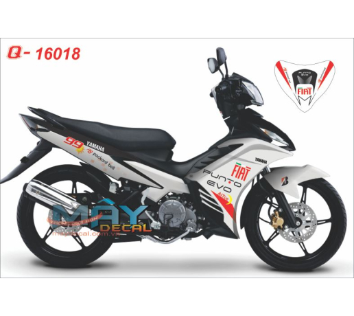 Q 16018 Exciter 2011 trang white fiat evo