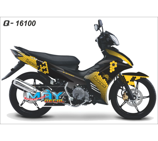 Q 16100 EX GOC to ong vang den yellow black luc giac hornet bee