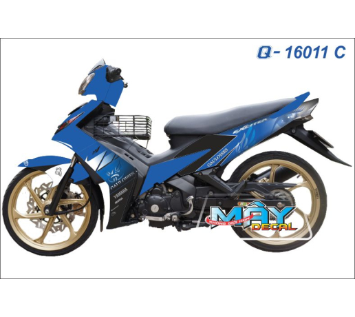 Q 16011 C Exciter 2010  trang xanh gp white blue con mat eye gauloises