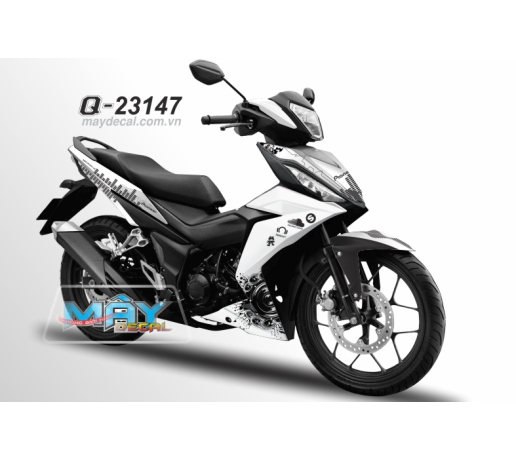 Q 23147 - Winner Pioneer trang white den black hoa van music
