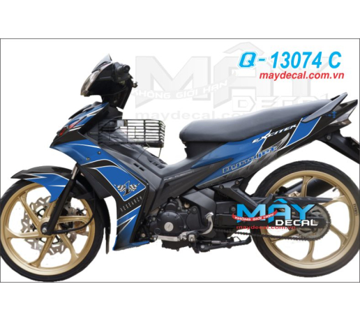 Q 13074 C Exciter xanh GP black blue den co dua ca ro so 1