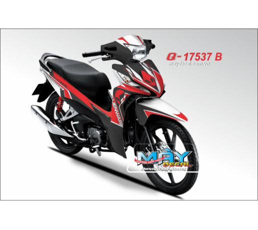 Q 17537 B -  WAVE RSX 2014  alienware den do trang white black red