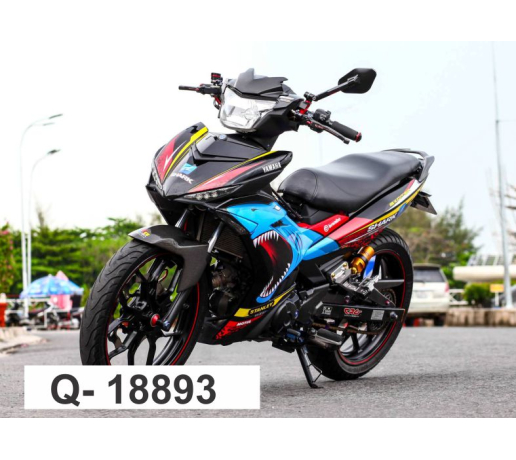 Q- 18893 EXCITER 150 CA MAP SHARK XANH DO DEN