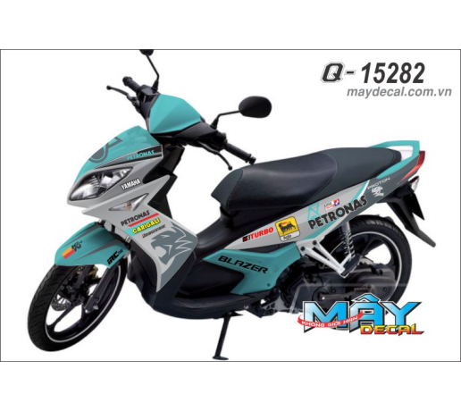 Q 15282 nouvo lx petronas su tu lion tem dau xanh ngoc xam gray blue