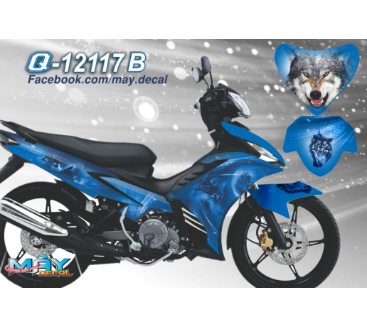 Q 12117 B exciter 2011 soi trang moon wolf xanh gp blue hu