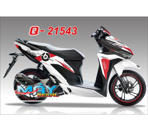 Q 21543 VARIO 2018 BEAT trang white do red best song b