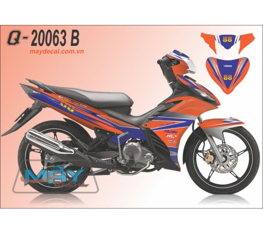 Q 20063 B EX2011cam xanh gp oragne blue duong duong net ine