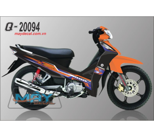 Q 20094 Sirius den black cam orange tem roi xanh duong blue gp duong net line
