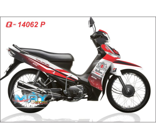 Q 14062 P -TAURUS Marlboro thuoc la trang do white red motul racing su tu
