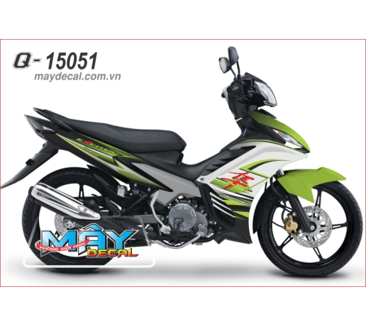 Q 15051 Ex chu hayabusa trang white xanh z1000 green duong net line