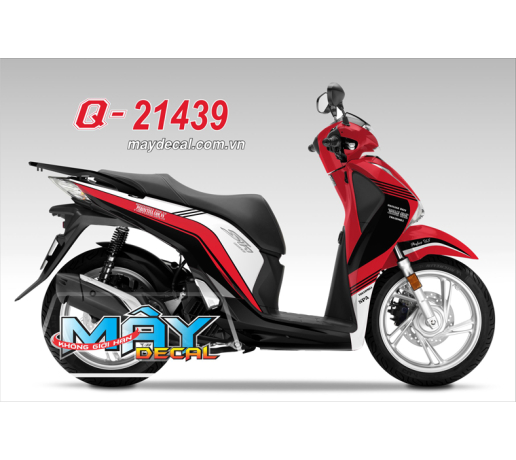Q 21439 SH 2017 trang white do red den black chi line soc 