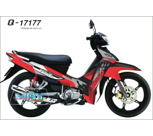Q 17177 SIRIUS DO DEN koso caro CRG rizoma red black trang white