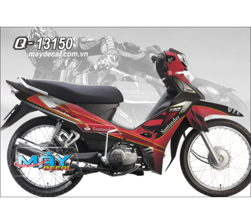 Q 13150 SIRIUS Santader do den red black duong net line sport the thao