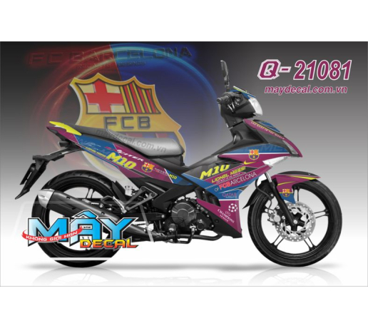 Q 21081 EX 150 LIONEL MESSI barcelona the thao sport football bong da banh hong xanh gp vang blue pi