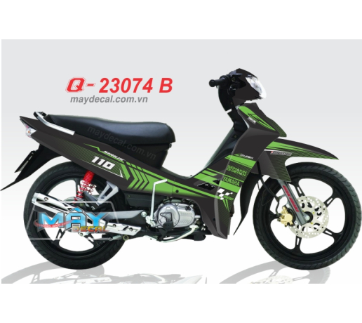 Q 23074 B - Sirius - MK xanh la green den black trang white mui soc moto gp co semakin di depan
