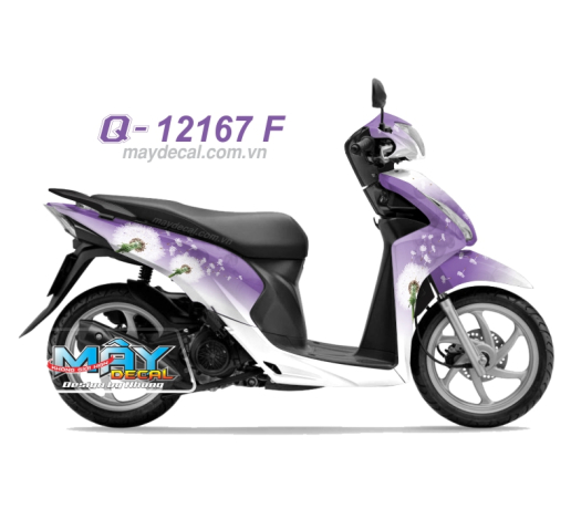 Q 12167 F - Vision 2014  BO CONG ANH dandelion trang tim white purple