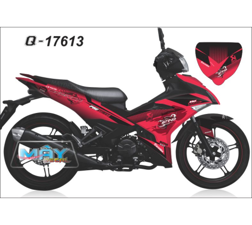 Q 17613 EXCITER 150 STING RONG DO BO CAP NUOC GIAI KHAT logo tang luc