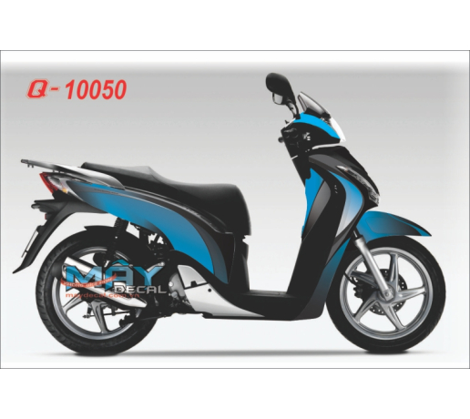 Q 10050 SH ABMC phoi mau den xanh duong