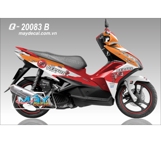Q 20083 B AB 2013  trang white do red black den cam orange repsol con kien an ant