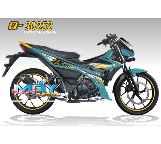 Q-30252 RAIDER FI R150 XANH VANG