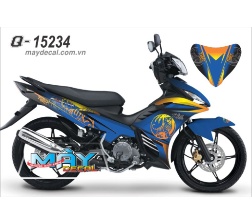 Q 15234 EXCITER 2011 tiger bia beer tiger vang yellow den black ho trang white xanh gp blue