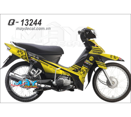 Q 13244 SIRIUS BVB bong da banh the thao sport dortmund cau lac bo den black vang yellow