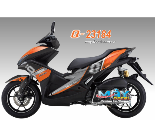 Q 23184 - NVX Ohlins 155 cam orange den black xam gray duong net line 