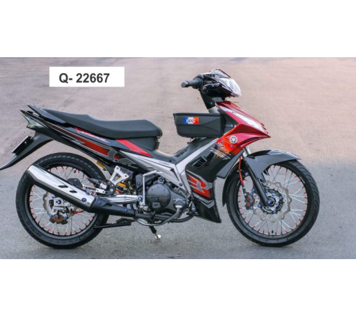 Q- 22667 EXCITER 2010 SPARK HOA VAN LUA SUPPER SPORT DO DEN
