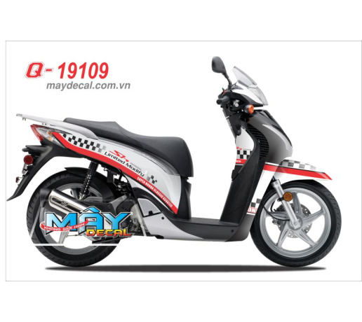 Q 19109 - SH 2009 do trang red white caro tem dua