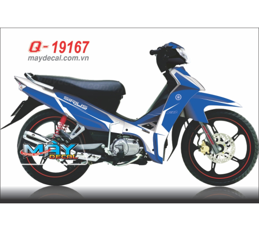 Q 19167 - Sirius trang xanh gp duong net phoi mau blue white