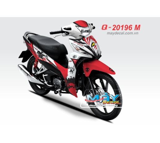 Q 20196 M - WAVE RSX 2014 trang hong pink white nguoi doi ma ca rong ac quy devil vampier